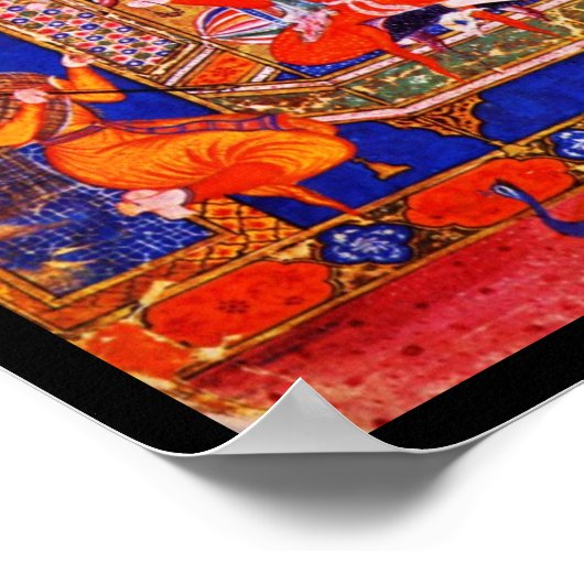 Poster-Classic Art-Indischer Maler 7 Poster (Ecke)