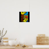 Poster-Classic Art-Klee 19 Poster (Küche)