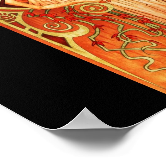 Poster-Classic Art-Mucha 11 Poster (Ecke)