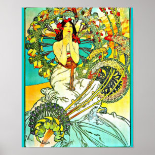 Poster-Classic/Vintag-Alphonse Mucha 120 Poster