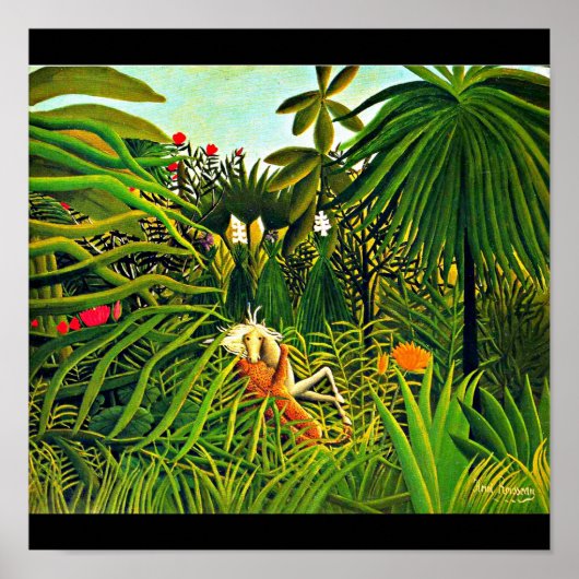 Poster-Classic/Vintag-Henri Rousseau 28 Poster (Vorne)
