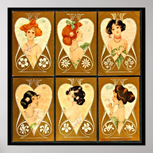 Poster-Classic/Vintag-Raphael Kirchner 23 Poster (Vorne)