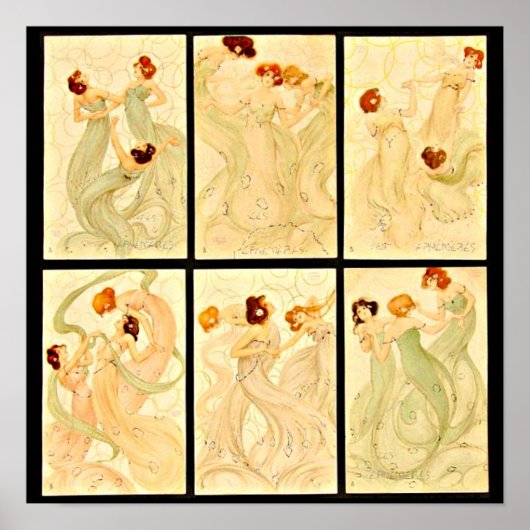Poster-Classic/Vintag-Raphael Kirchner 29 Poster (Vorne)
