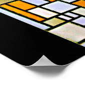 Poster-Classic Vintag-Theo Van Doesburg 17 Poster (Ecke)