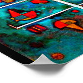 Poster-Classic/Vintag-Wassily Kandinsky 3 Poster (Ecke)