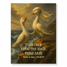 Poster "Cliffside Vows - A Goose Liebe Story"