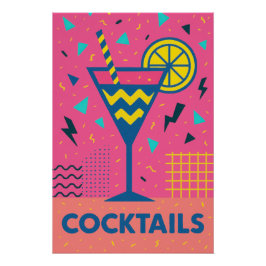 Poster Cocktails