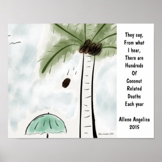 Poster-Coconut Woes Poster