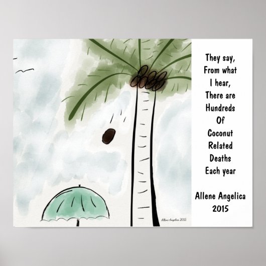 Poster-Coconut Woes Poster (Vorne)