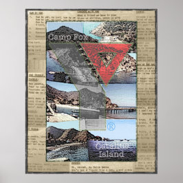 Poster Collage Fotos von Fox, Song Texte und Y