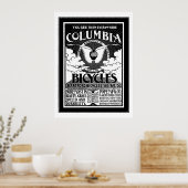 Poster Columbia Bicycles 1886 Werbung (Küche)