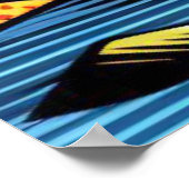 Poster con paisaje de dinosaurios (Ecke)