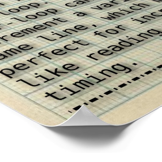 Poster "Conditionals in Programming" (Ecke)