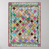 Poster "Confetti Quilt" (Vorne)