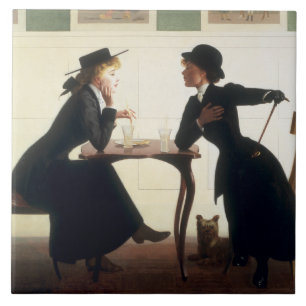 Poster 'Confides' von Harry Watrous Fliese