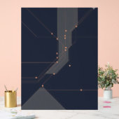 Póster 'Constelación de Código'  Acrylschild (Hochzeit)