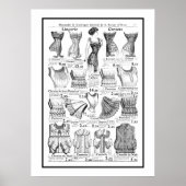 Poster Corsets 1909-1910 Werbung (Vorne)