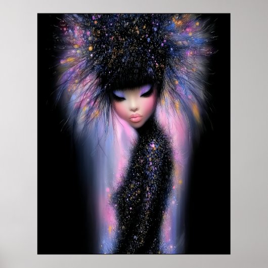 Poster Cosmic Diva Stellar Glow (Vorne)
