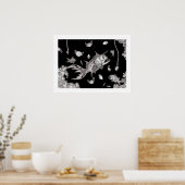 Poster Covid Fish (Küche)