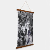 poster CR7 Wandteppich Mit Holzrahmen (Gewinkelt)