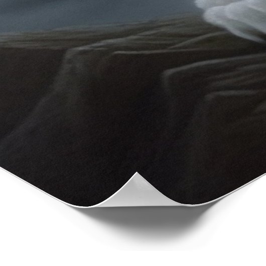 Poster Croc Blanc (Ecke)