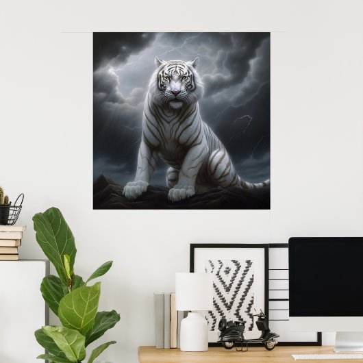 Poster Croc Blanc (Heimbüro)