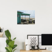 Poster "Crystal Cove Shack" (Heimbüro)