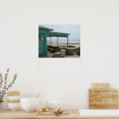 Poster "Crystal Cove Shack" (Küche)