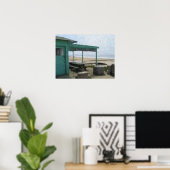 Poster "Crystal Cove Shack" (Heimbüro)