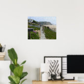 Poster "Crystal Cove Walkway" (Heimbüro)