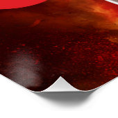 Poster Curse Frau (Ecke)