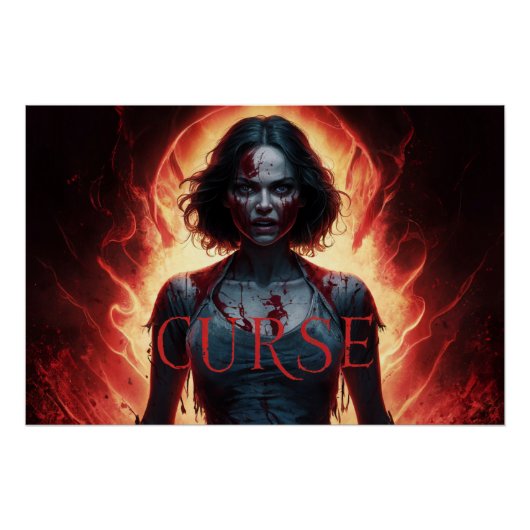 Poster Curse Frau 02 (Vorderseite)