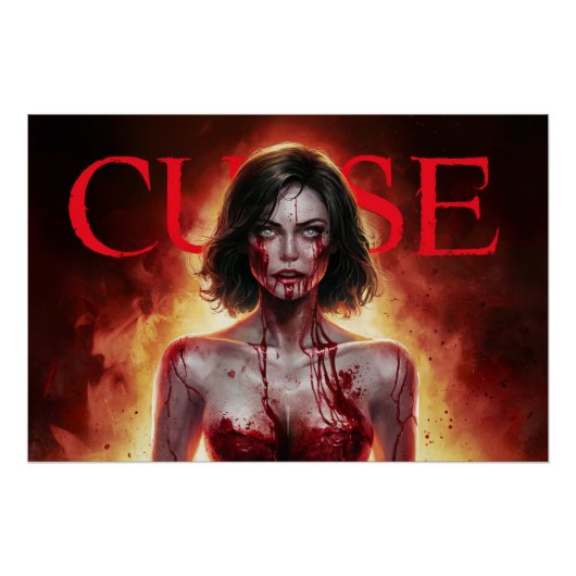 Poster Curse Frau 03 (Vorderseite)