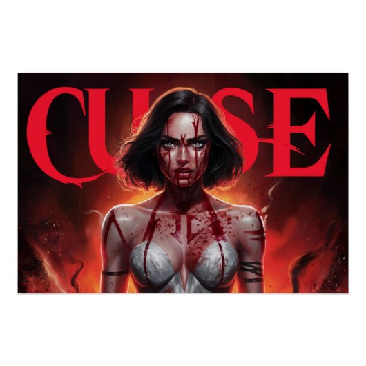 Poster Curse Frau 06 (Vorderseite)