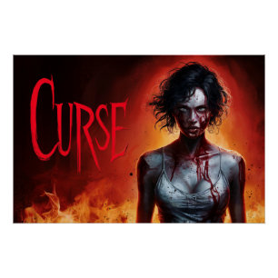 Poster Curse Frau 08