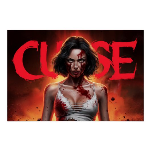 Poster Curse Frau 09 (Vorderseite)