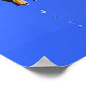 Poster Dachshund dog | Funny & decorative Poster (Ecke)