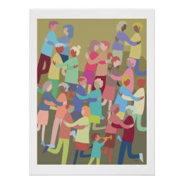 poster dancing people