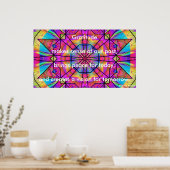 Poster "Dankbarkeit macht Sinn" (Küche)