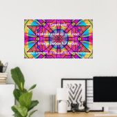 Poster "Dankbarkeit macht Sinn" (Heimbüro)