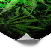 Poster das cores do reggacom leão e a natureza (Ecke)