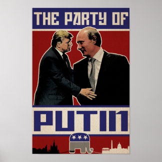 Poster "Das Party Putins"