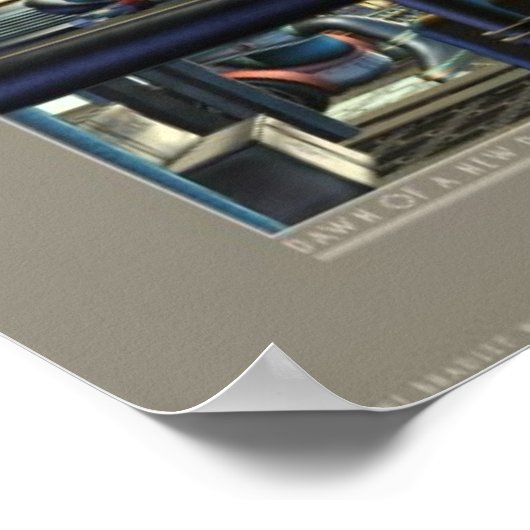 Poster "Dawn of a New Day" (32x16) (Ecke)