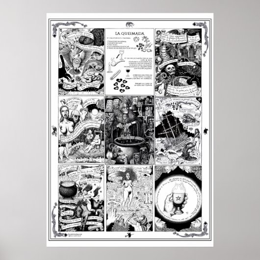 Poster de Conjuro de la Queimada (Vorne)