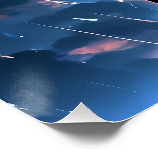 Poster de garota de anime (Ecke)