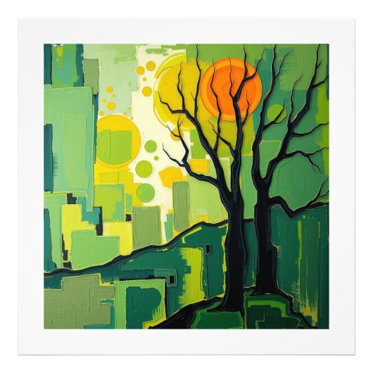 Poster de Paisagem de Primavera (Vorne)