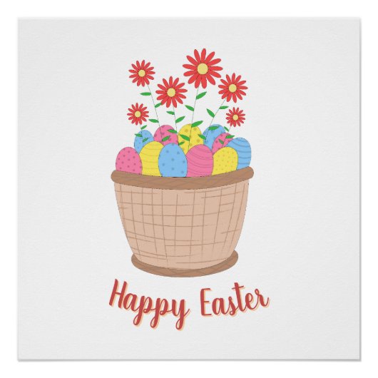 Pôster de Páscoa (Happy Easter) Poster (Vorderseite)