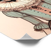 Poster de portrait de jeune fille (Ecke)