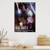 Poster "Dead Right II" (Küche)