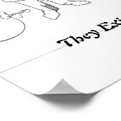 Poster, Decal, Wanddekoration Poster (Ecke)